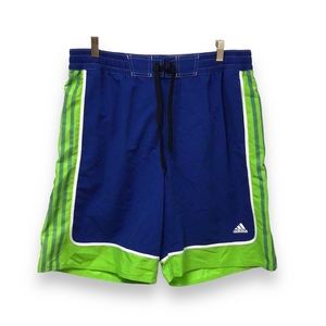 Adidas Mens Swim Trunk Board Shorts Style# 058198 AM5AJ22, Blue, size XL